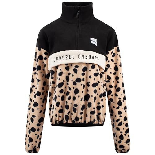 Eivy Damen Ball Fleece Pullover, Cheetah, XXL EU Eivy Damen Ball Fleece Pullover, Cheetah, XXL EU von Eivy