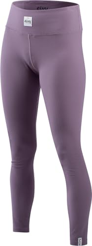 Eivy Damen Icecold Rib Tights Leggings, Deep Purple, L EU Eivy Damen Icecold Rib Tights Leggings, Deep Purple, L EU von Eivy