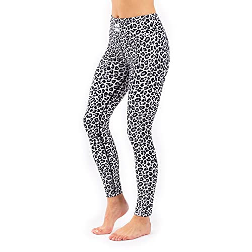 Eivy Damen Icecold Tights Leggings, Snow Leopard, XXL EU von Eivy