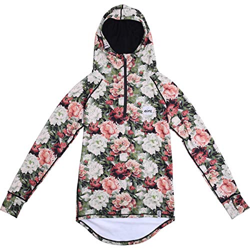 Eivy Damen Icecold Zip Hood Top Unterwäsche, Autumn Bloom, XS von Eivy