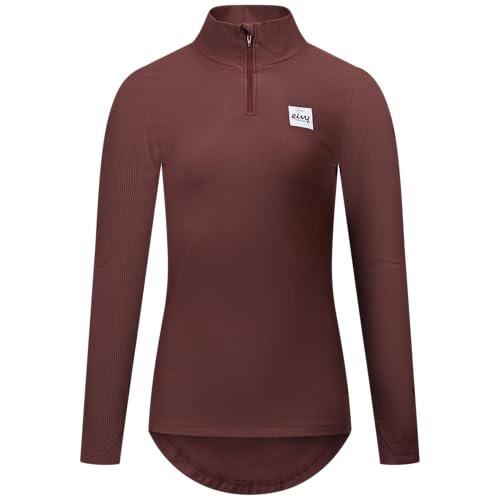 Eivy Damen Journey Rib Top T-Shirt, Chocolate, XS EU Eivy Damen Journey Rib Top T-Shirt, Chocolate, XS EU von Eivy