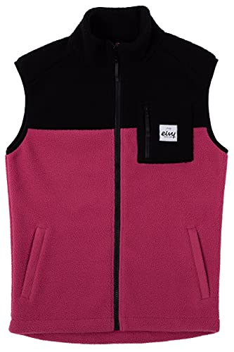 EIVY Damen Lumberjackie Sherpa Vest Fleece Weste Raspberry von Eivy