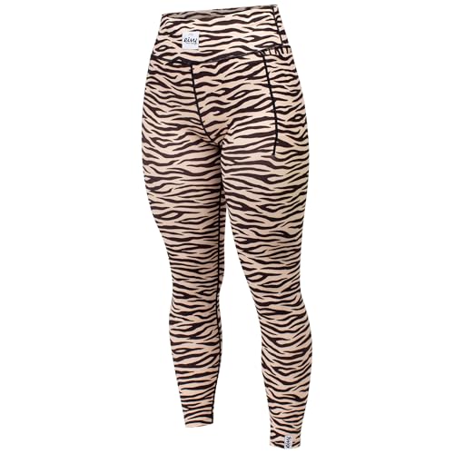 Eivy Damen Pocket Tights Leggings, Zebra, M EU Eivy Damen Pocket Tights Leggings, Zebra, M EU von Eivy