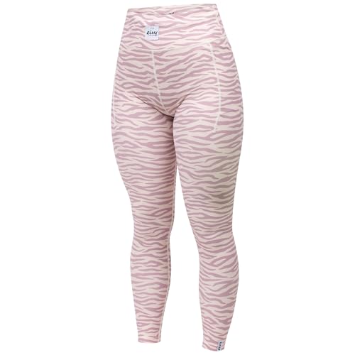 Eivy Damen Pocket Tights Leggings, Pastel Zebra, S EU Eivy Damen Pocket Tights Leggings, Pastel Zebra, S EU von Eivy