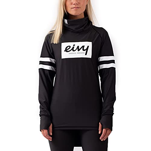 Eivy Damen Icecold Top Yoga Shirt, Team Black, XXS EU Eivy Damen Icecold Top Yoga Shirt, Team Black, XXS EU von Eivy