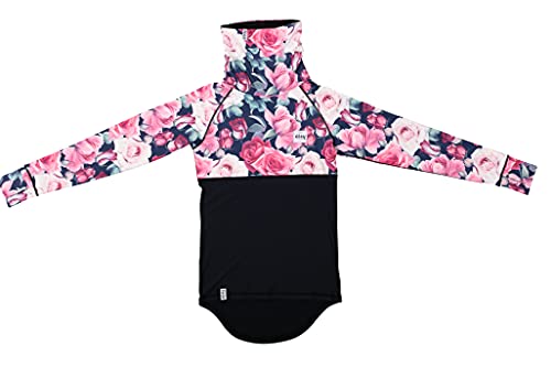 Eivy Damen Icecold Top Yoga Shirt, Winter Blossom, S EU Eivy Damen Icecold Top Yoga Shirt, Winter Blossom, S EU von Eivy