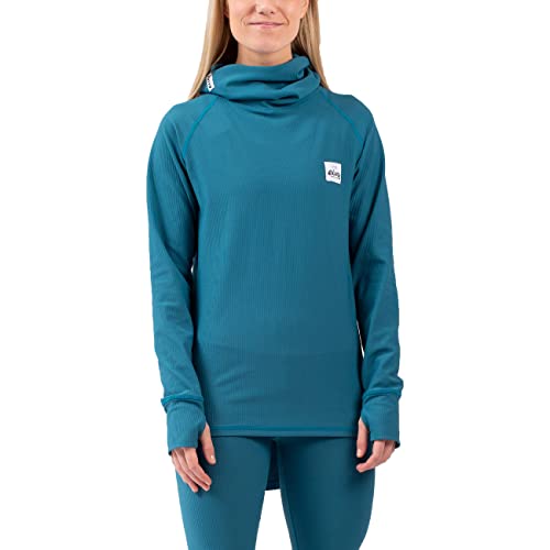 Eivy Damen Icecold Rib Top Yoga Shirt, Deep Sea, S EU von Eivy