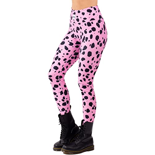 Eivy Damen Icecold Tights Leggings, Pink Cheetah, L EU von Eivy