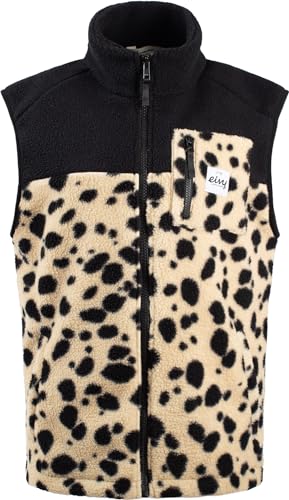 Eivy Damen Lumberjackie Sherpa Vest Fleece Jacke, Cheetah, XXL EU Eivy Damen Lumberjackie Sherpa Vest Fleece Jacke, Cheetah, XXL EU von Eivy