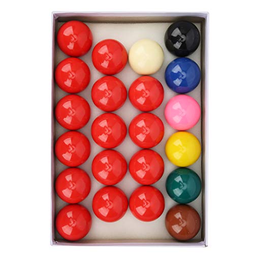 Ejoyous 22 Stück Snooker Ball Set, Snooker Billard Billardkugeln Pool Balls Billardkugel 52,2 mm/2,1 Zoll für Billardtisch Ejoyous 22 Stück Snooker Ball Set, Snooker Billard Billardkugeln Pool Balls Billardkugel 52,2 mm/2,1 Zoll für Billardtisch von Ejoyous