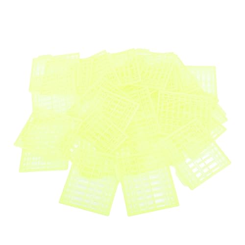 Ejoyous 30PCS Haar-Rig Stopper Boilie Köder Stopper Extender Karpfenangeln Zubehör für Boilies Pellets Fleisch Mais aus Kunststoff 3x6mm 7x6mm 11x6mm (Fluoreszenz) von Ejoyous
