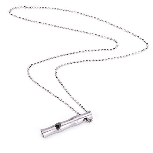 Ejoyous Edelstahl-Pfeife, Whistle Trillerpfeife Signalpfeife mit Halsband Hundepfeife Hohe Dezibel Notfall Pfeifen für Hilfe Rückruf Hund Camping Survival High Decibel Emergency Ejoyous Edelstahl-Pfeife, Whistle Trillerpfeife Signalpfeife mit Halsband Hundepfeife Hohe Dezibel Notfall Pfeifen für Hilfe Rückruf Hund Camping Survival High Decibel Emergency von Ejoyous
