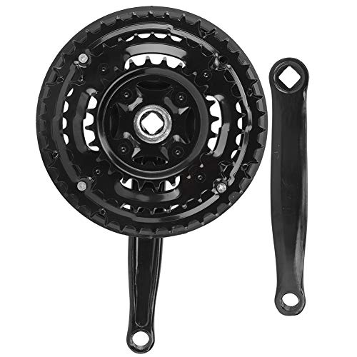 Fahrrad Kurbelgarnitur 24-34-42T, 3-Fach Fahrrad Kurbel Vierkant Fahrrad Tretkurbel Kettenblatt Kettenradgarnitur, für 21/24/27 Geschwindigkeit Mountainbike 170 mm Kurbellänge Fahrrad Kurbelgarnitur 24-34-42T, 3-Fach Fahrrad Kurbel Vierkant Fahrrad Tretkurbel Kettenblatt Kettenradgarnitur, für 21/24/27 Geschwindigkeit Mountainbike 170 mm Kurbellänge von Ejoyous
