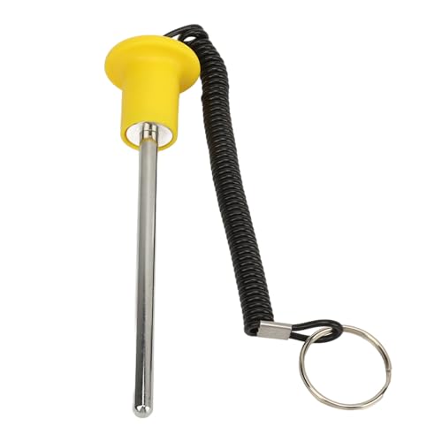 Ejoyous Gewichtsstapelstift, 8 Mm Durchmesser, Magnetischer Gewichtsplatten-Ladestift, Krafttrainingszubehör, Ersatzstift mit Zugseil für Eisen-Gewichtsstapel Ejoyous Gewichtsstapelstift, 8 Mm Durchmesser, Magnetischer Gewichtsplatten-Ladestift, Krafttrainingszubehör, Ersatzstift mit Zugseil für Eisen-Gewichtsstapel von Ejoyous