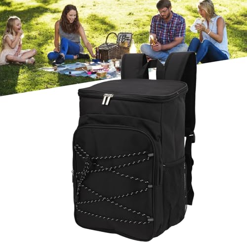 Kühlrucksack 23L, Groß Kühltasche Rucksack Isolierte Lunchtasche Picknickrucksack für Männer Frauen, für Outdoor Aktivitäten Strand BBQ Picknick Camping Reisen von Ejoyous