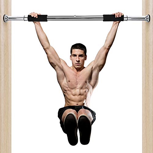 Verstellbare Klimmzugstange Fuer, Tuerrahmen Klimmzüge Pull Up Bar für den Innenbereich Reckstange Ohne Bohren, für Muskel-Oberkörper-Training Heimgymnastikübungen 60-100 cm Verstellbare Klimmzugstange Fuer, Tuerrahmen Klimmzüge Pull Up Bar für den Innenbereich Reckstange Ohne Bohren, für Muskel-Oberkörper-Training Heimgymnastikübungen 60-100 cm von Ejoyous