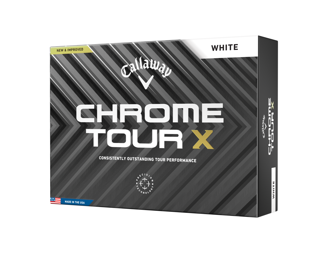 Callaway Chrome Tour X Golfbälle 12Stk. Callaway Chrome Tour X Golfbälle 12Stk. von Ekomi
