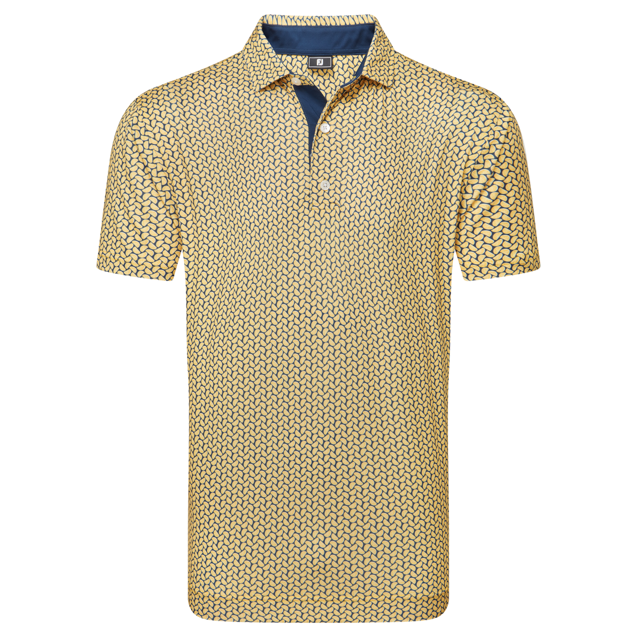 Footjoy Citrus Print Lisle Polo Herren L rosa/hellblau Footjoy Citrus Print Lisle Polo Herren L rosa/hellblau von Ekomi
