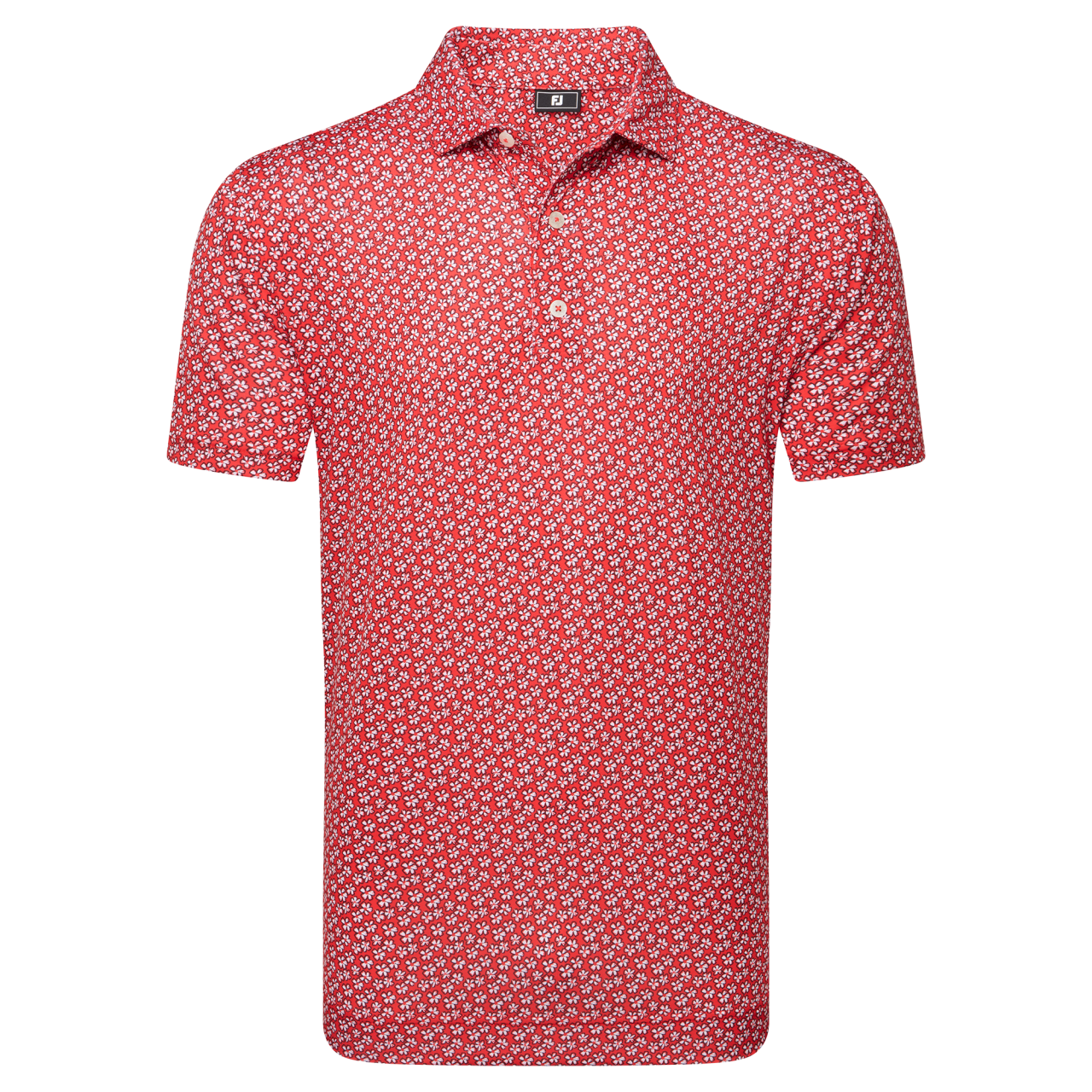 Footjoy Floral Sketch Print Lisle Polo Herren Footjoy Floral Sketch Print Lisle Polo Herren von Ekomi