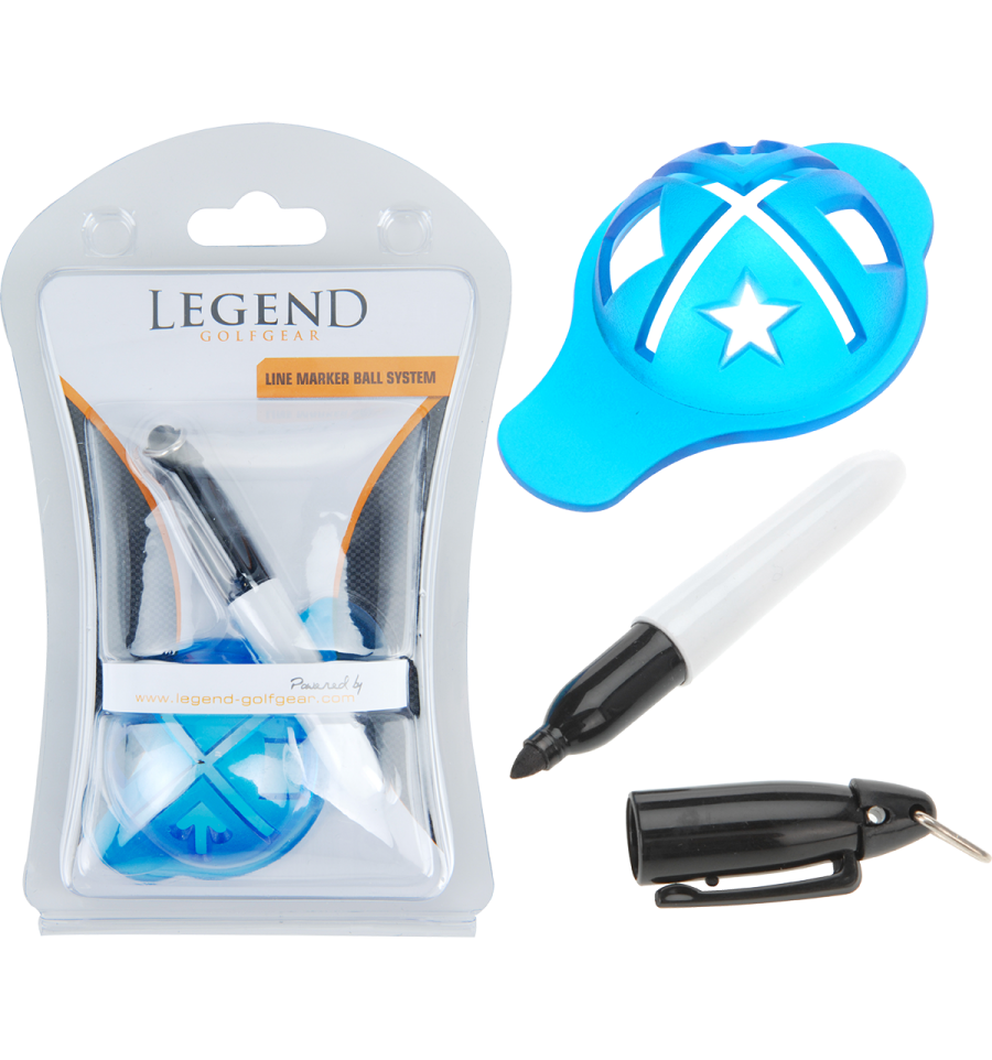 Legend Ball Schablone mit Stift Legend Ball Schablone mit Stift von Ekomi