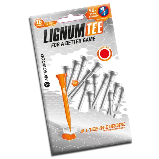 Lignum Tees 38mm 12Stk. weiß Lignum Tees 38mm 12Stk. weiß von Ekomi