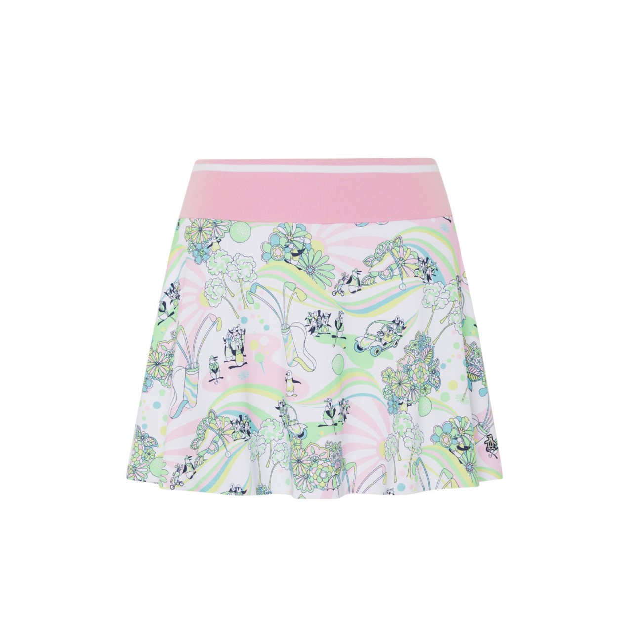 Orginal Penguin Groovy Pete Print 16″ Flounce Golf Skort Damen Orginal Penguin Groovy Pete Print 16″ Flounce Golf Skort Damen von Ekomi