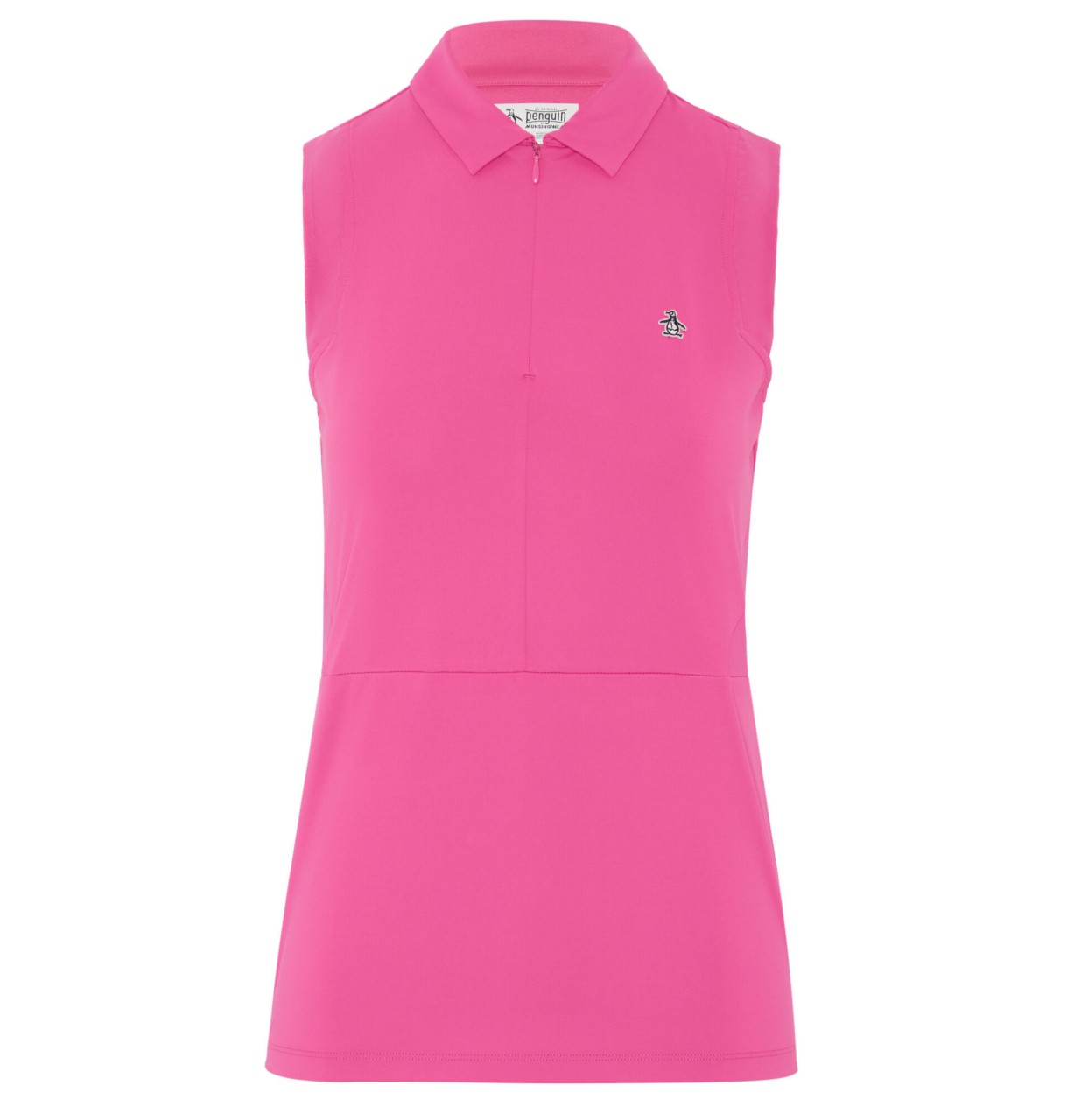Orginal Penguin Sleeveless 1/4-Zip Mesh Block Golf Polo Damen Orginal Penguin Sleeveless 1/4-Zip Mesh Block Golf Polo Damen von Ekomi