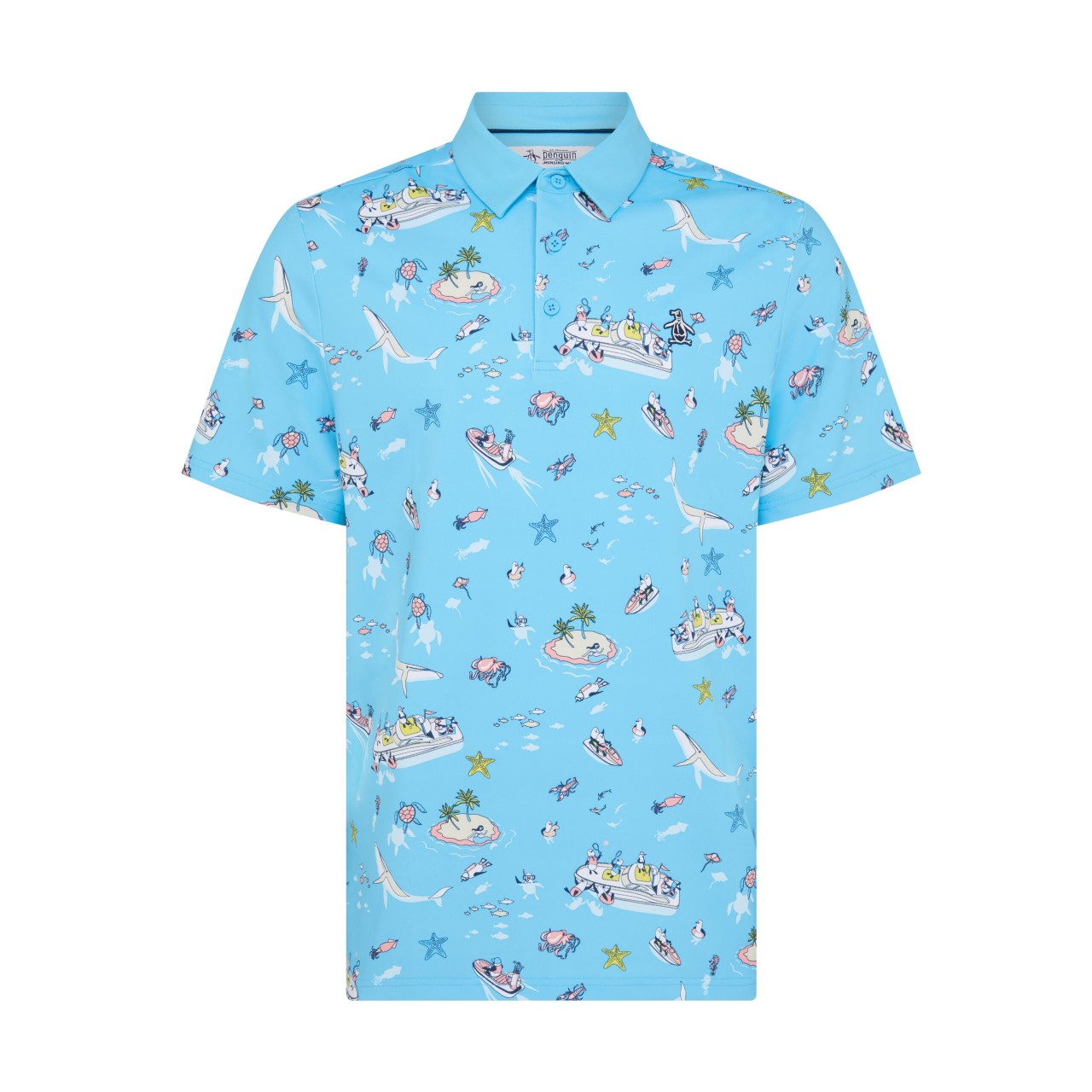 Original Penguin Golf SS ALL OVER PETE NTH BOAT Polo Herren Original Penguin Golf SS ALL OVER PETE NTH BOAT Polo Herren von Ekomi