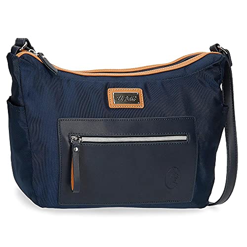 El Potro Chic Equipaje - Messenger Bag für Damen, blau, 32x25x11 cms, 1 x Schultertasche von El Potro