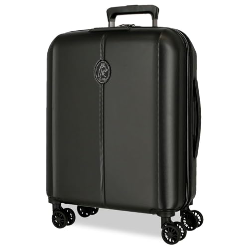 El Potro Vera Kabinenkoffer, schwarz, 40 x 55 x 20 cm, Harter ABS-Kunststoff, TSA-Verschluss, 37 l, 2,82 kg, 4 Doppelräder, Handgepäck, Schwarz, Kabinenkoffer El Potro Vera Kabinenkoffer, schwarz, 40 x 55 x 20 cm, Harter ABS-Kunststoff, TSA-Verschluss, 37 l, 2,82 kg, 4 Doppelräder, Handgepäck, Schwarz, Kabinenkoffer von El Potro