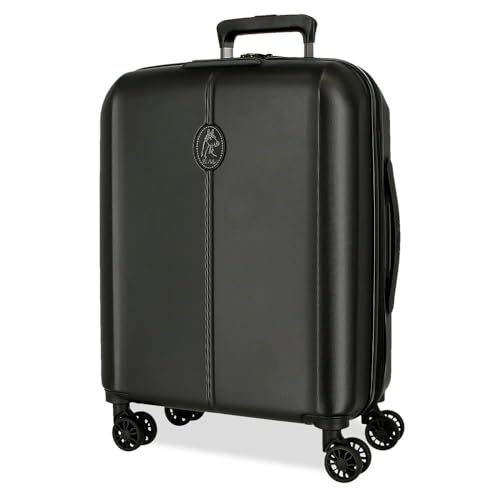 El Potro Vera Kabinenkoffer, schwarz, 40 x 55 x 20 cm, Harter ABS-Kunststoff, TSA-Verschluss, 37 l, 3,1 kg, 4 Doppelräder, Handgepäck, Schwarz, Kabinenkoffer El Potro Vera Kabinenkoffer, schwarz, 40 x 55 x 20 cm, Harter ABS-Kunststoff, TSA-Verschluss, 37 l, 3,1 kg, 4 Doppelräder, Handgepäck, Schwarz, Kabinenkoffer von El Potro