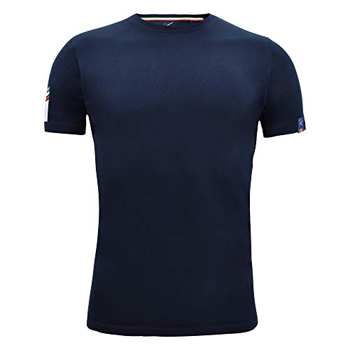 LEGEA Herren Crossing Mondial Hemd, blau, XXL von Legea