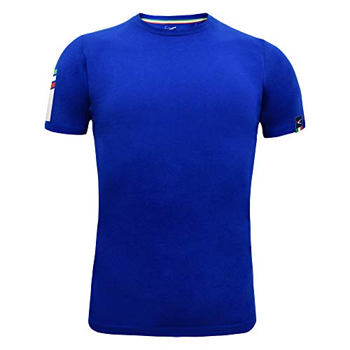 ElPlayer Herren Crossing Mondial Shirt, hellblau, XL von Legea