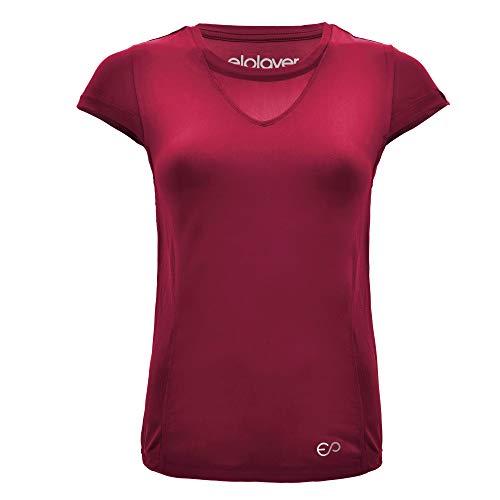 ElPlayer Lyar Damen T-Shirt XL Amarena von Legea