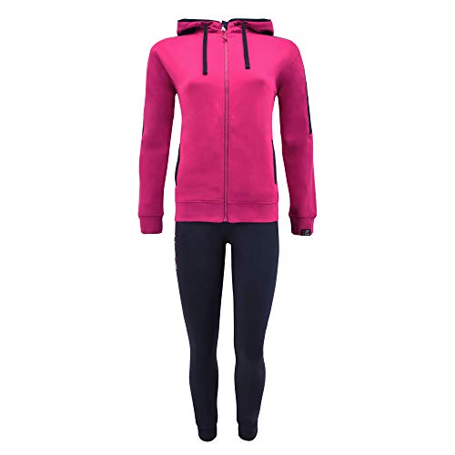 LEGEA Damen Werlin Trainingsanzug, Pink/Blau, M von Legea