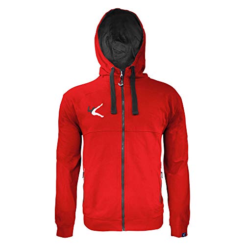 ElPlayer Herren Sarl Jacke, Rosso/Grigio Scuro, L von Legea