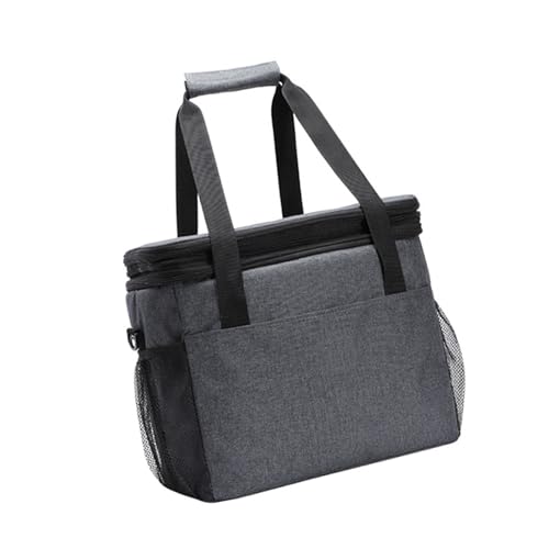 10/15/23L Lunchbox Thermotasche Isoliertasche Große Kapazität Picknicktasche Doppellagige Lunchtasche für Herren von Eladcncmc