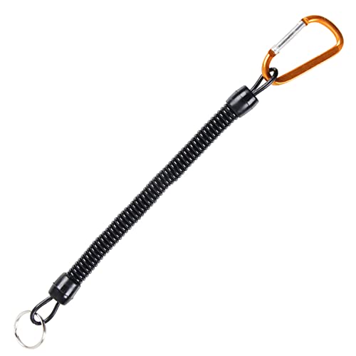 Einziehbares Feder Elastisches Seil Sicherheitsausrüstung Werkzeug Für Outdoor Wandern Camping Anti Verlorenes Telefon Schlüsselanhänger 21 cm–22 cm von Eladcncmc