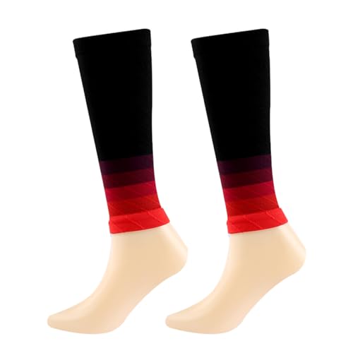 Eladcncmc 1 Paar Wadenkompressionsmanschetten Wadenstützhülsen Kompressionsbeinsocken Kompressionsstrümpfe Für Den Sport von Eladcncmc