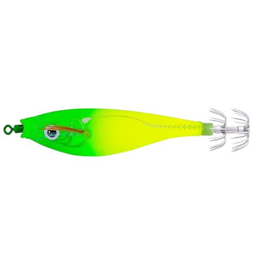 Eladcncmc 95mm Glow Squid Hook Baits Angelköder Künstlicher Tintenfischhaken Squid Shrimp Fishing Glow Shrimp Lures von Eladcncmc