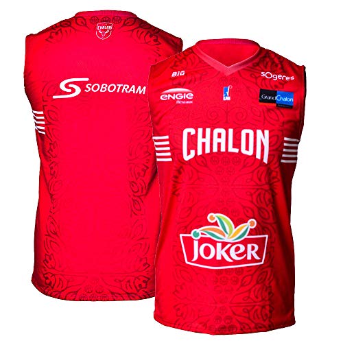Elan Chalon Heiz-Sursaône Trikot für den Außenbereich 2018 – 2019 – Basketball-Trikot Wärme – Auswärtstrikot 2018 – 2019 – Unisex Kinder XX-Small rot Elan Chalon Heiz-Sursaône Trikot für den Außenbereich 2018 – 2019 – Basketball-Trikot Wärme – Auswärtstrikot 2018 – 2019 – Unisex Kinder XX-Small rot von Elan Chalon