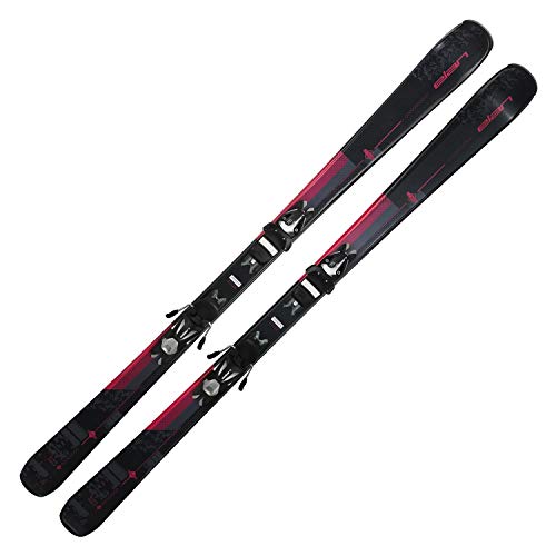 Elan Erwachsene BlackPerla Ski, Schwarz Lila, 146cm Elan Erwachsene BlackPerla Ski, Schwarz Lila, 146cm von Elan