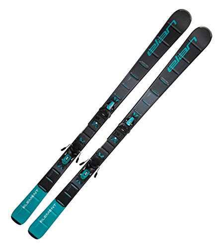 Elan Erwachsene Element_BB Ski, Schwarz Blau, 144cm von Elan