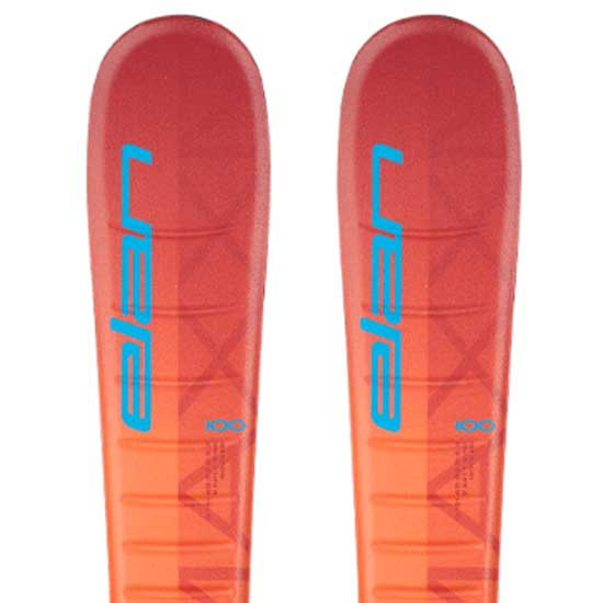 Elan Maxx Shift+el 4.5 Junior Alpine Skis Pack Orange 120 von Elan