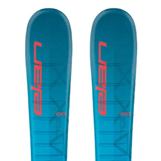 Elan Maxx Shift+el 4.5 Junior Alpine Skis Pack Blau 100 von Elan