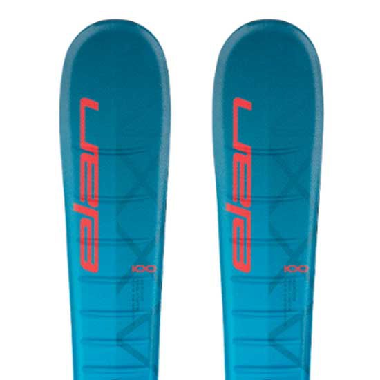 Elan Maxx Shift+el 4.5 Junior Alpine Skis Pack Blau 110 Elan Maxx Shift+el 4.5 Junior Alpine Skis Pack Blau 110 von Elan