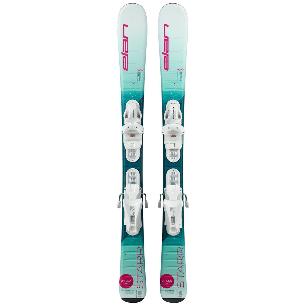 Elan Starr Jr Shift + El 7.5 Gw Ca Jrs Wht [h] Junior Alpine Skis Pack  130 von Elan