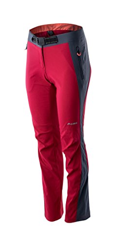 Elbrus Damen Greve WO'S Softshell Pants, Persian Red/Ombre Blue/Dubarry, S von Elbrus