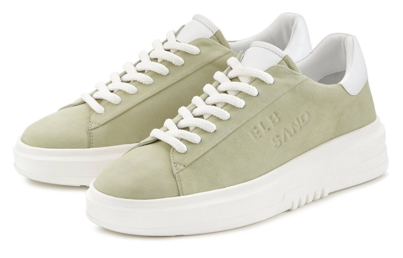 Elbsand Sneaker Schnürhalbschuh,Freizeitschuh aus Leder mit modischer Plateausohle Elbsand Sneaker Schnürhalbschuh,Freizeitschuh aus Leder mit modischer Plateausohle von Elbsand
