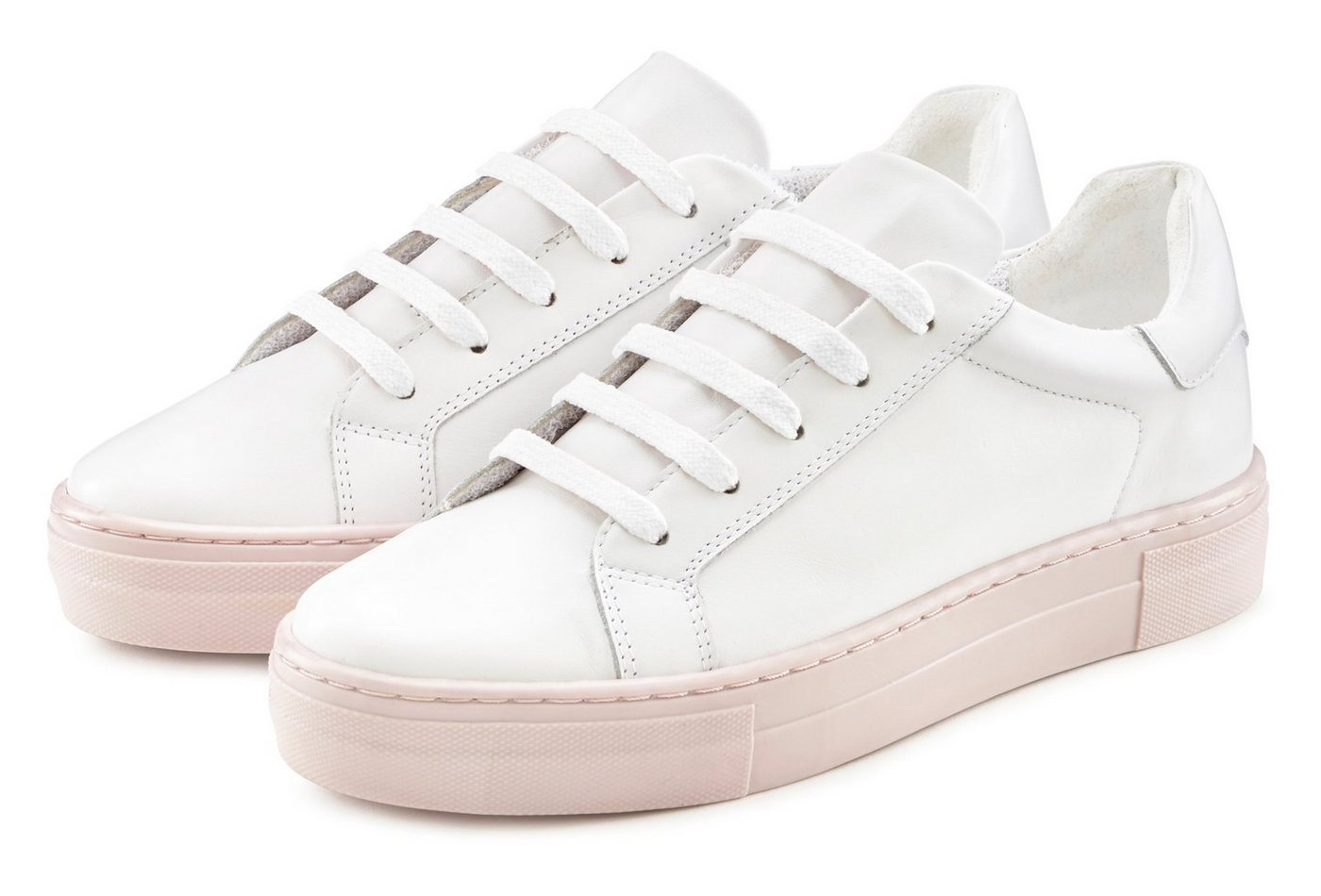 Elbsand Sneaker Schnürhalbschuh, Freizeitschuh, Leder, weiches Frottee-Innenfutter Elbsand Sneaker Schnürhalbschuh, Freizeitschuh, Leder, weiches Frottee-Innenfutter von Elbsand